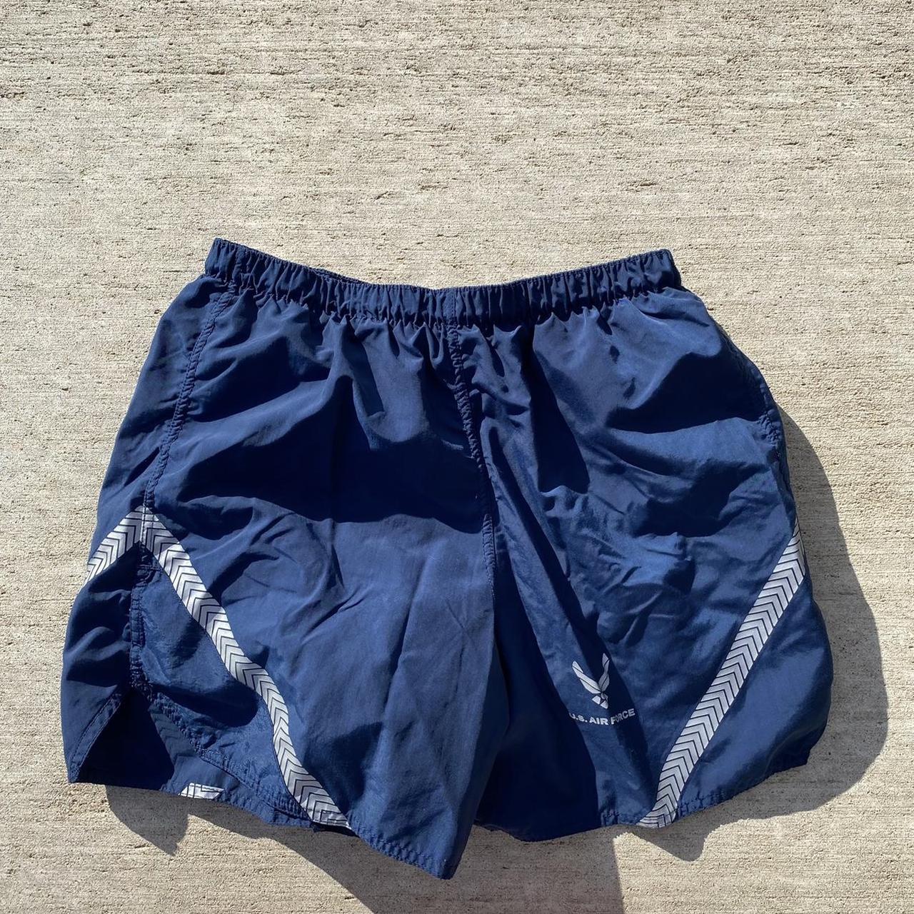 air force shorts condition : 10/10 size : no tag... - Depop