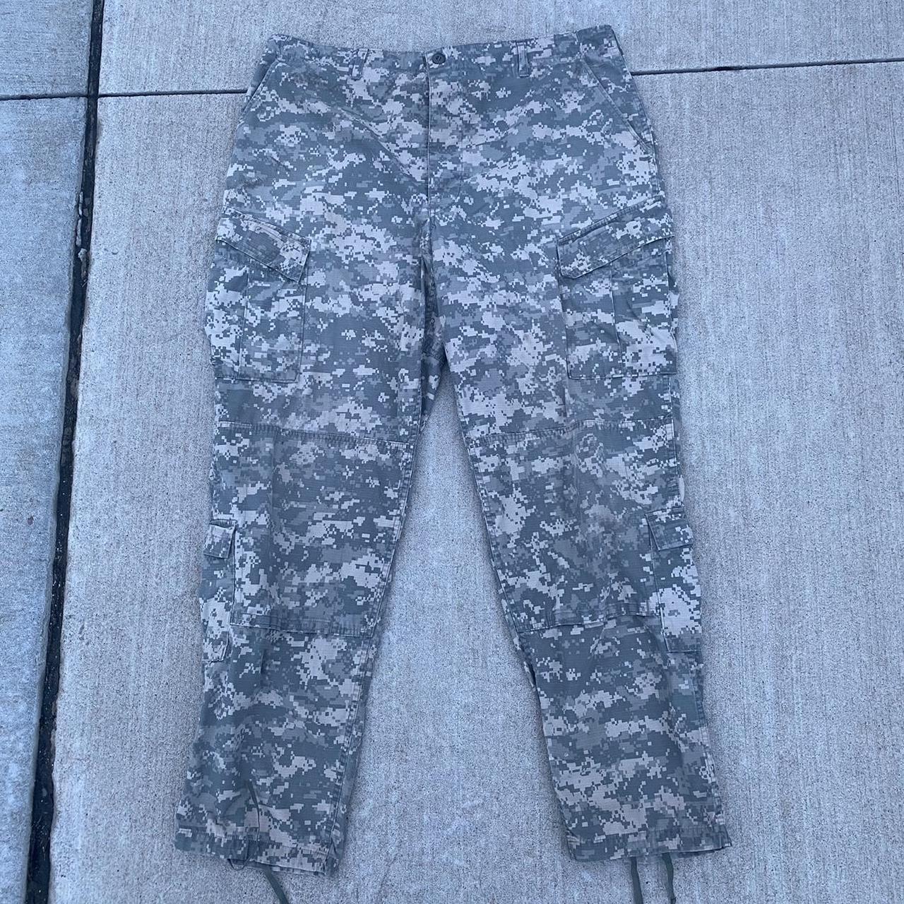 military style cargo pants condition : 10/10 size :... - Depop