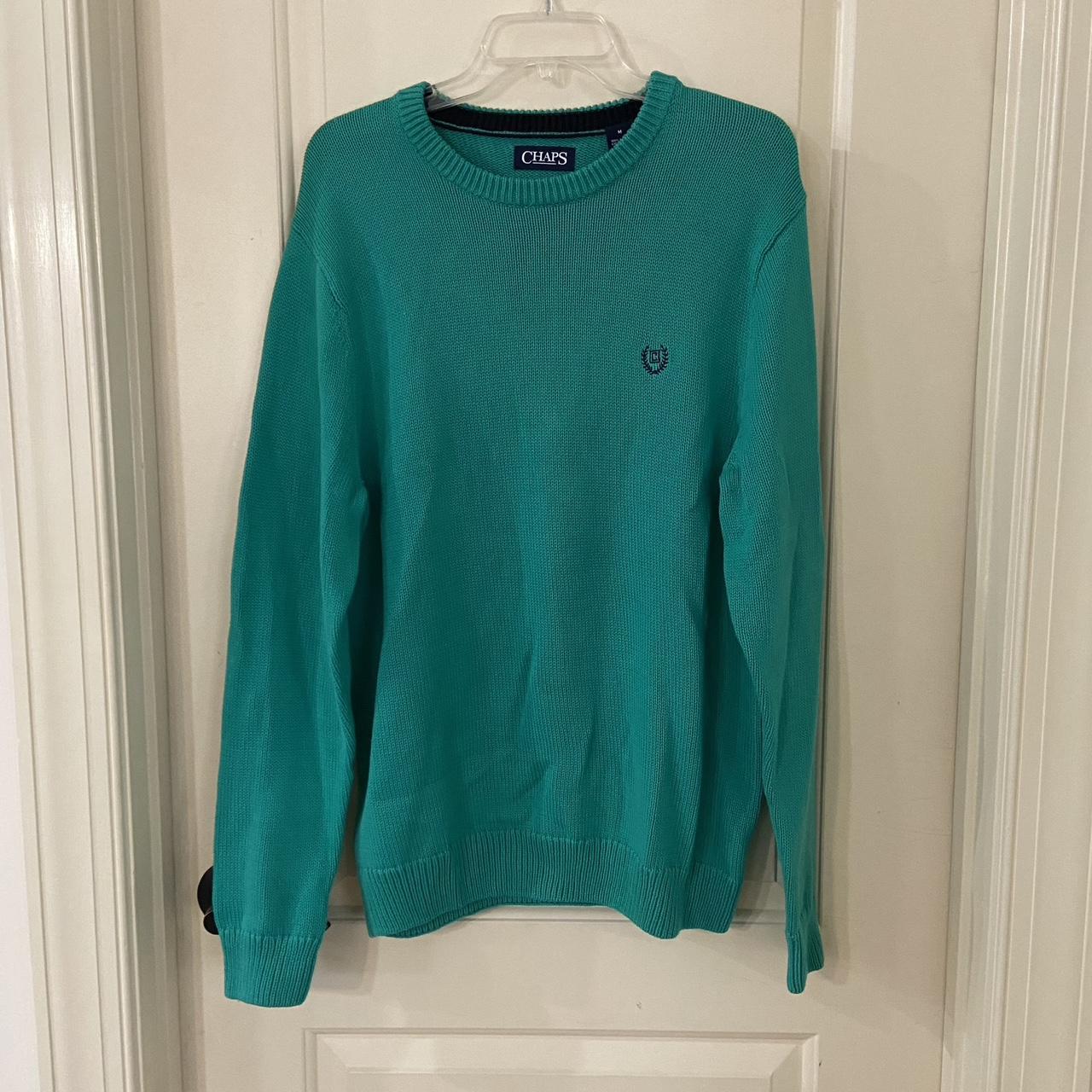 Chaps pullover size men s medium. Great staple piece Depop