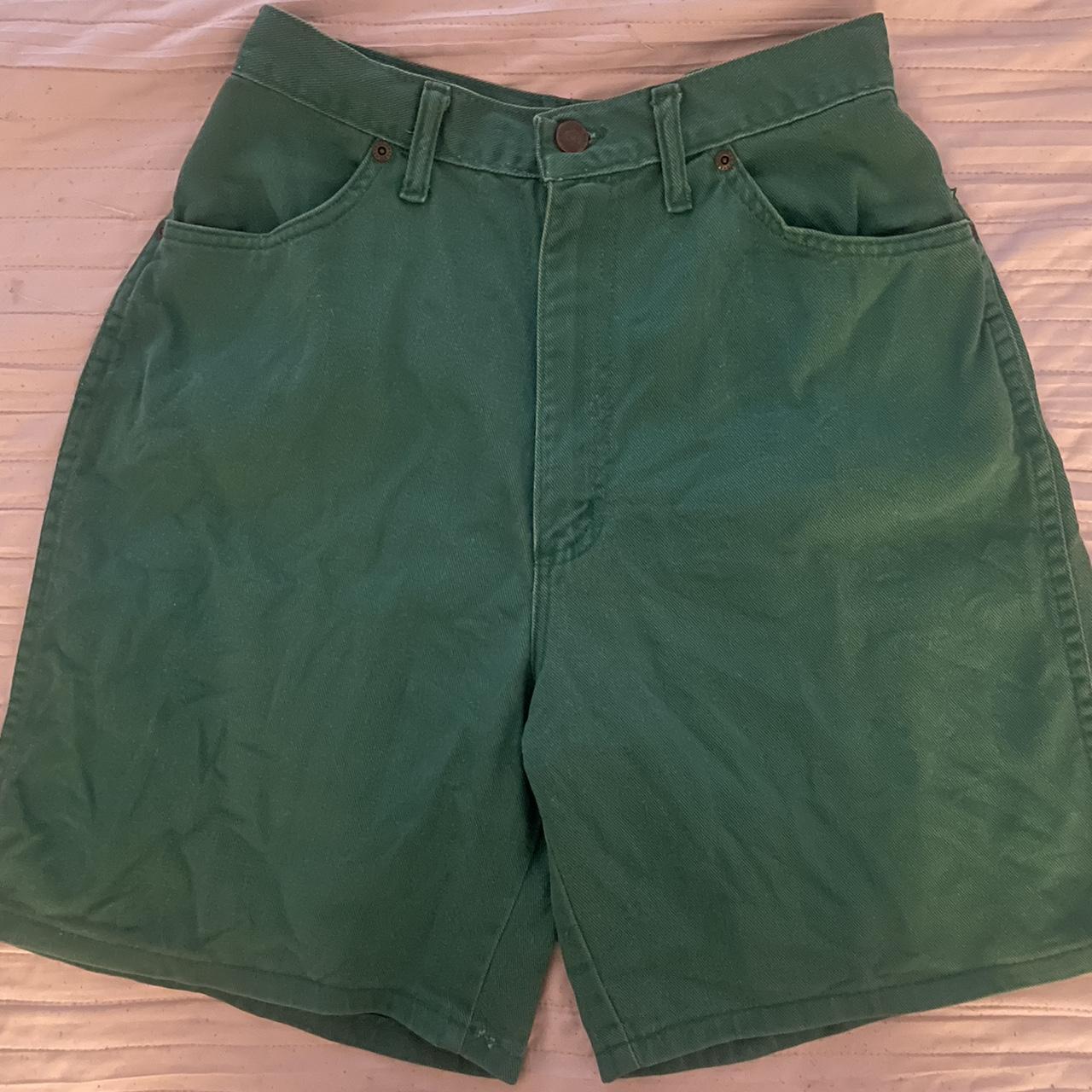 Forest Green “jorts” . Perfect for raunchy vacation... - Depop