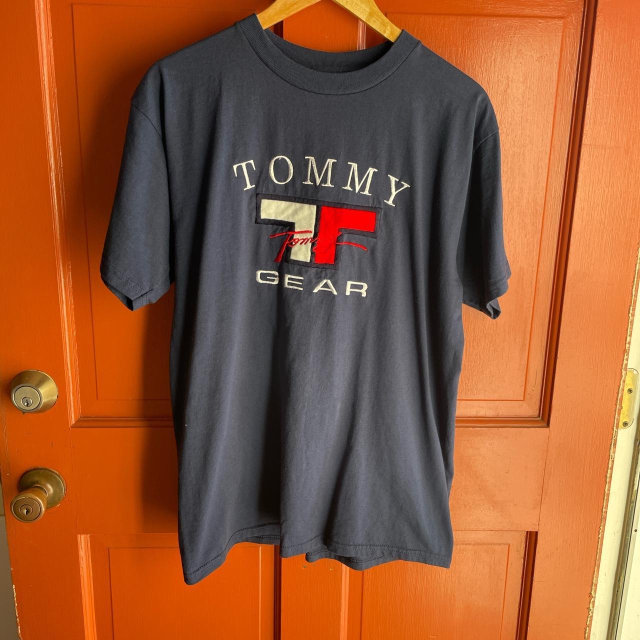 90’s Bootleg Tommy Hilfiger tshirt. Shirt is in... Depop