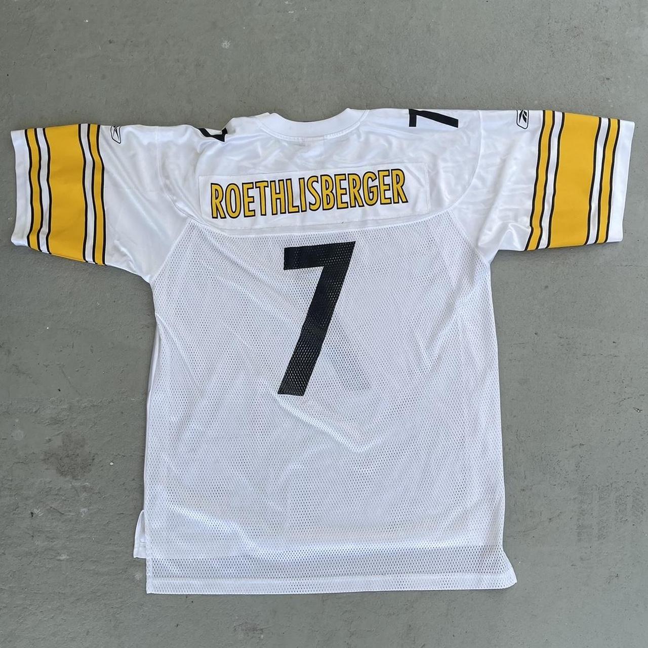 Reebok, Shirts, Pittsburgh Steelers Ben Roethlisberger Jersey