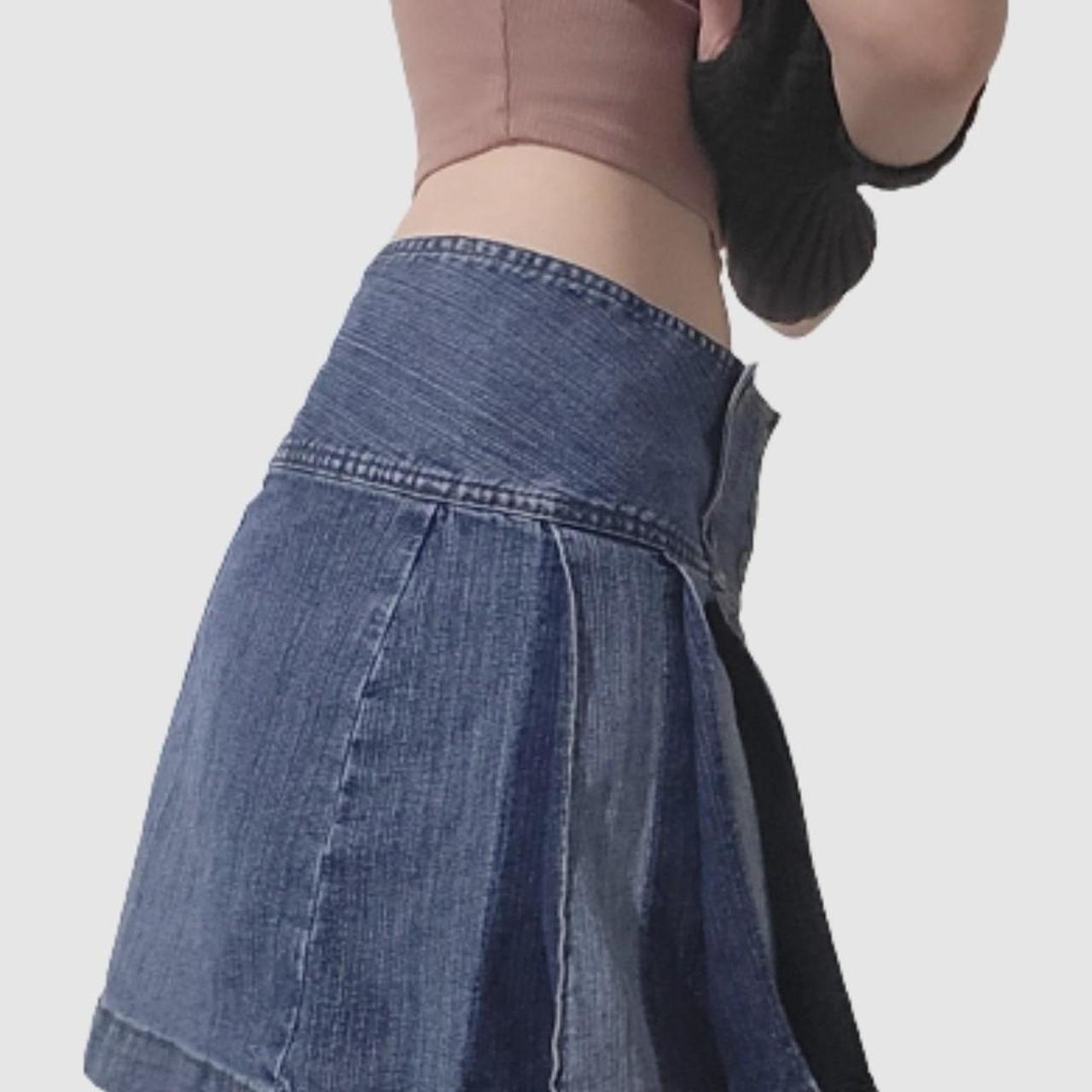 Mudd Clothing Women's Navy Skirt (3)