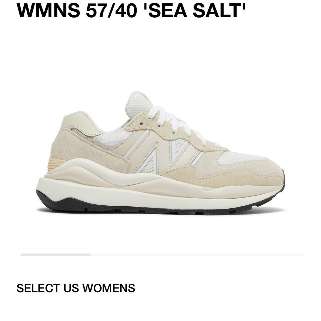 New Balance Women's Cream and White Trainers