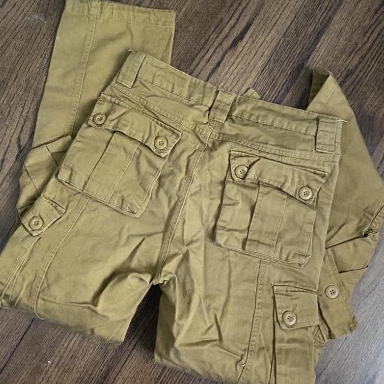 Matchstick Men’s Cargo Pants Mud color Excellent... Depop