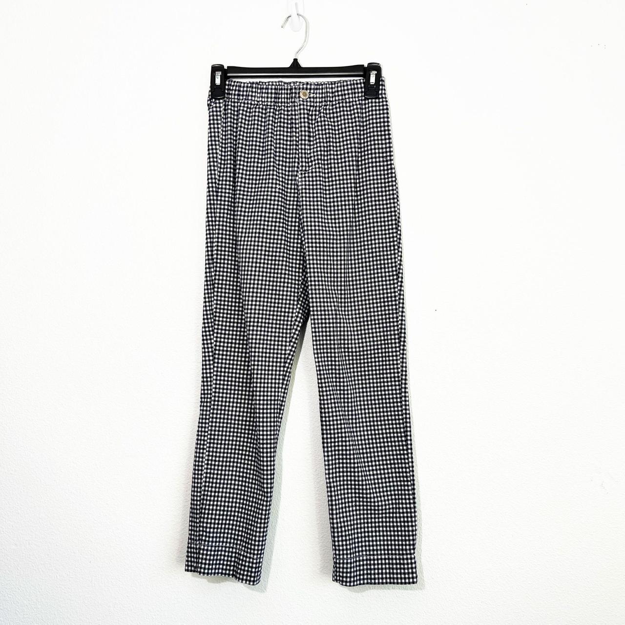 John Galt Gingham Print Pants Juniors One Size... - Depop