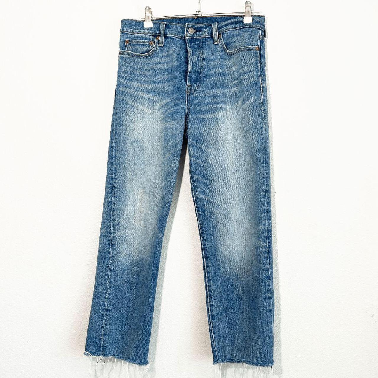 Levi's wedgie straight hot sale jeans rough tide