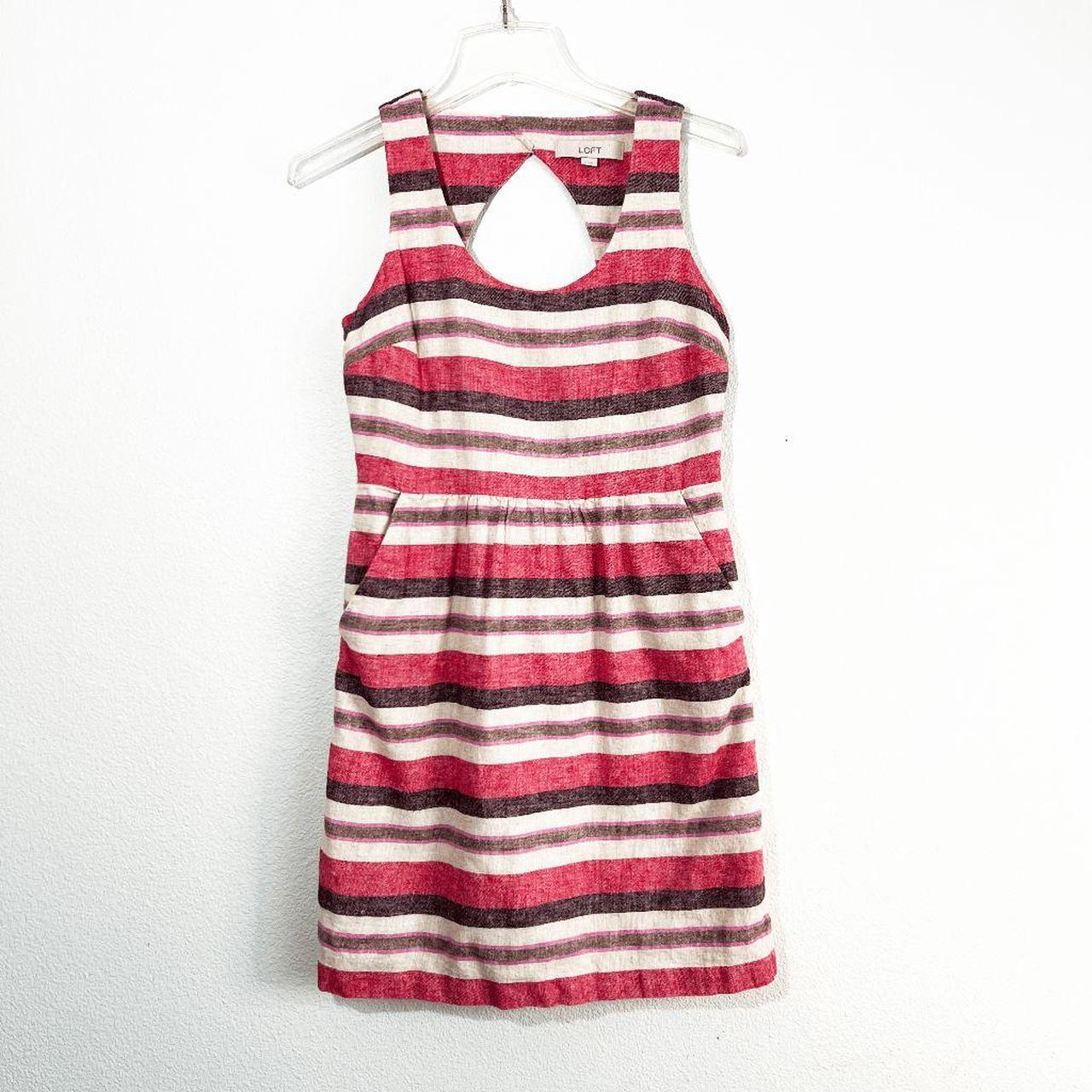 Loft linen outlet dress