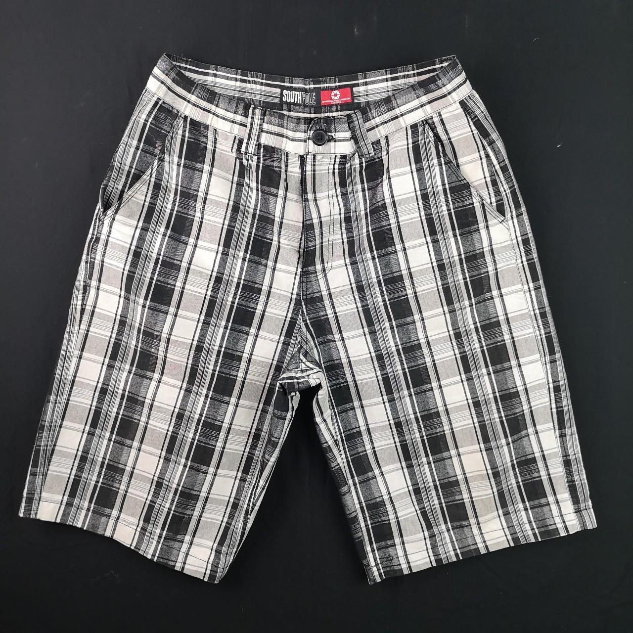 Southpole sale plaid shorts