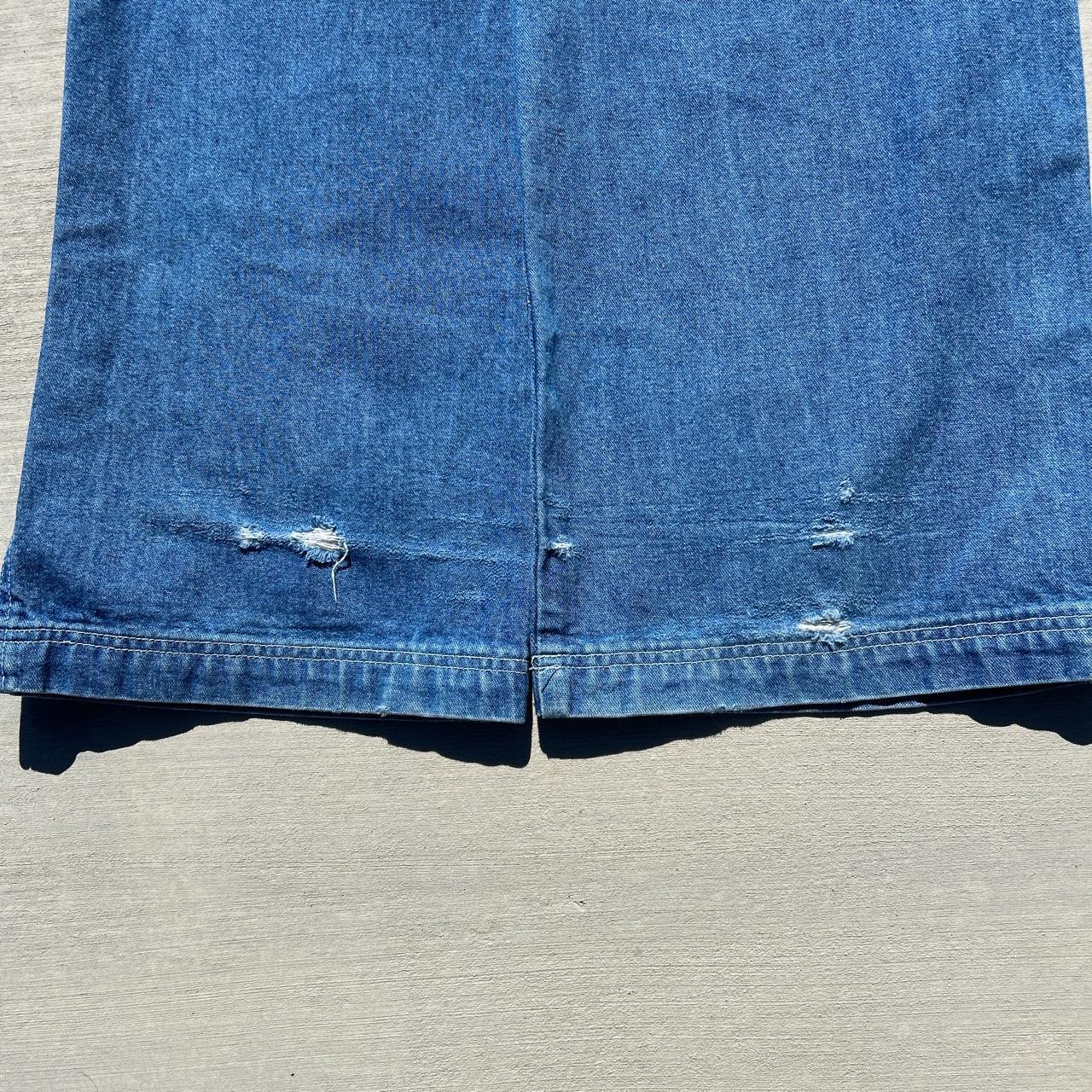 vintage jnco style carpenter rave jeans 32x30” rise... - Depop