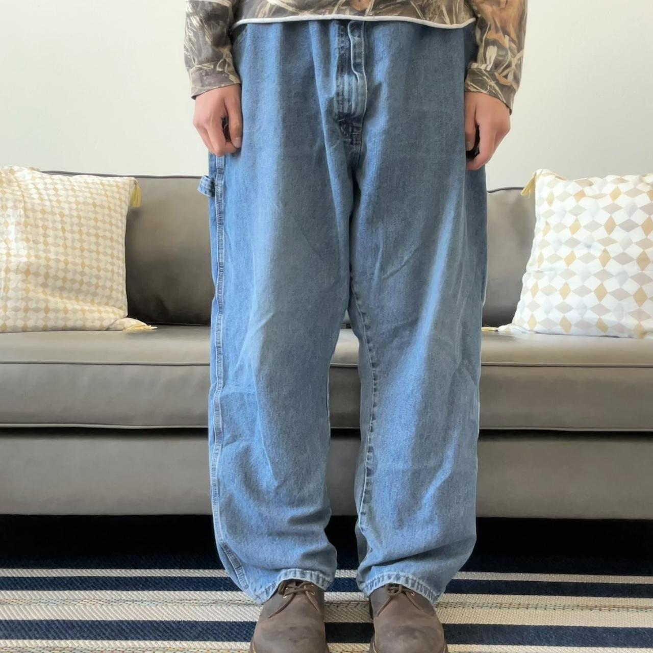 vintage Wrangler buggy denim pants wide