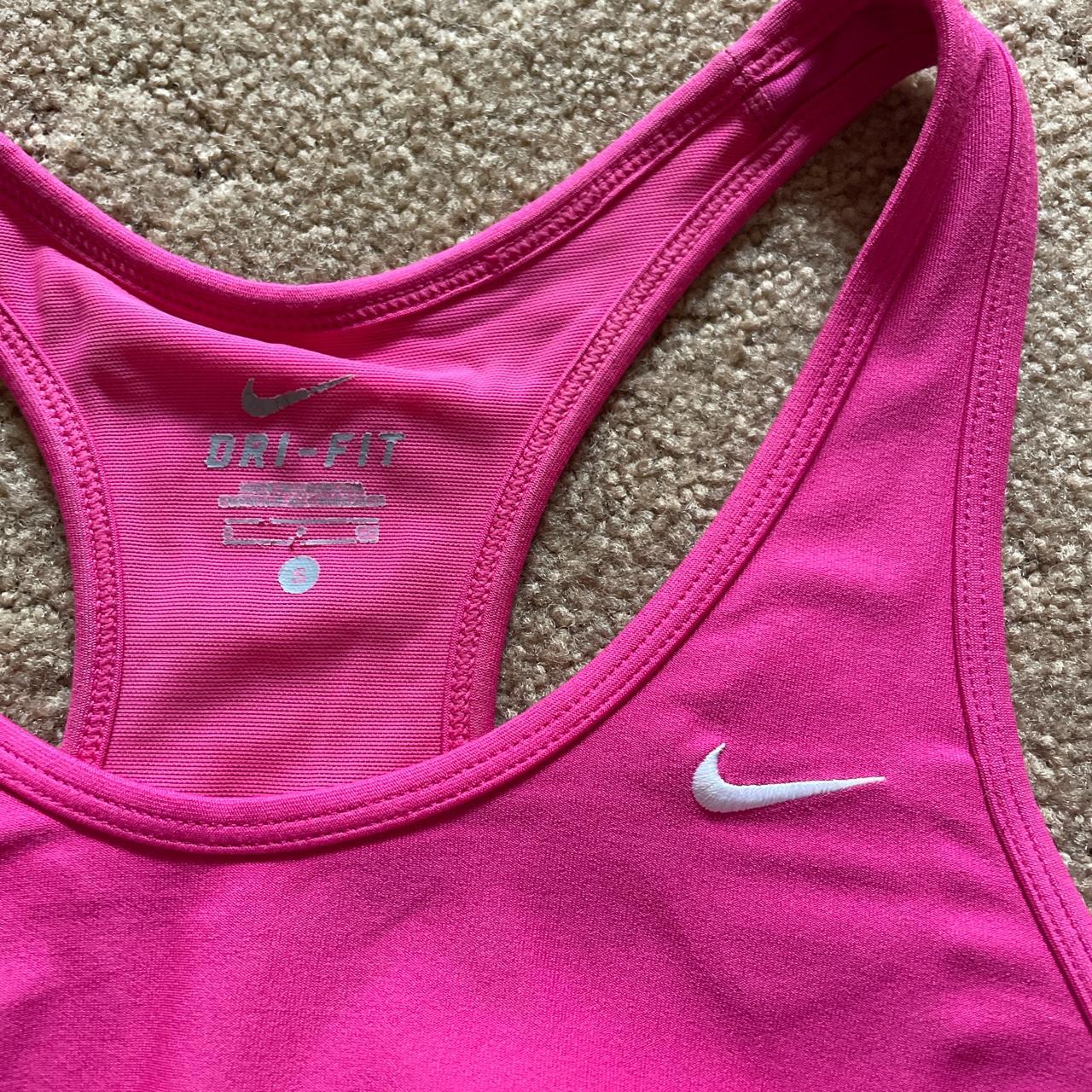 mens pink nike gym top
