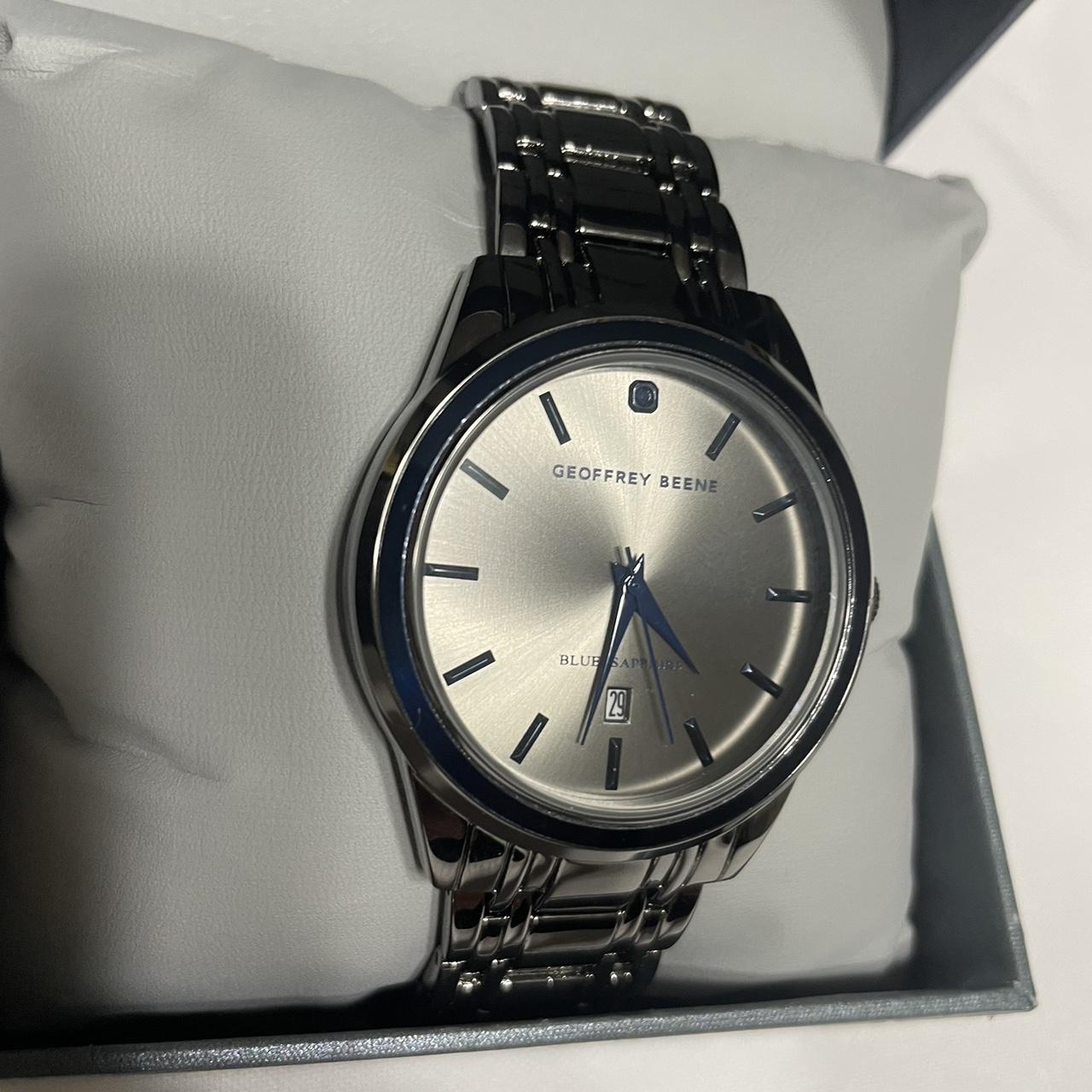 Geoffrey Beene watch genuine blue sapphire Original Depop