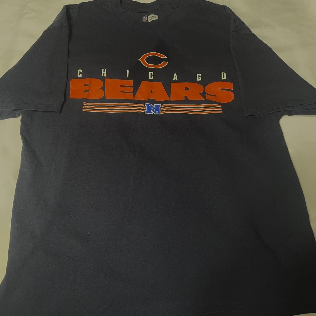 Vintage Chicago Bears polo T-Shirt #vintage #nfl - Depop