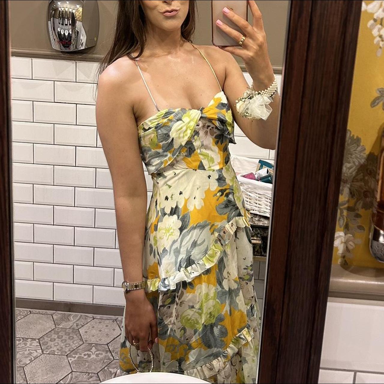 Asos Design Maxi Floral Dress Size 8 Zip And Depop Asos Design Maxi Floral Dress Size 8 Zip And Depop