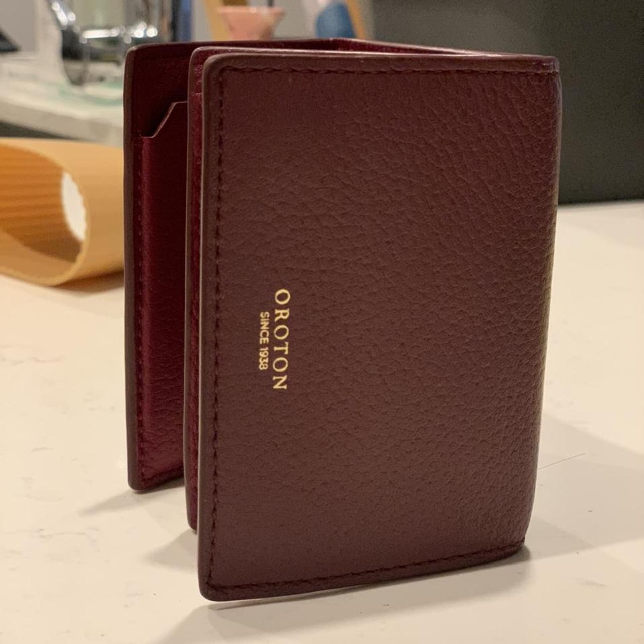 Oroton wallet with separated coin space. Soft lamb... Depop
