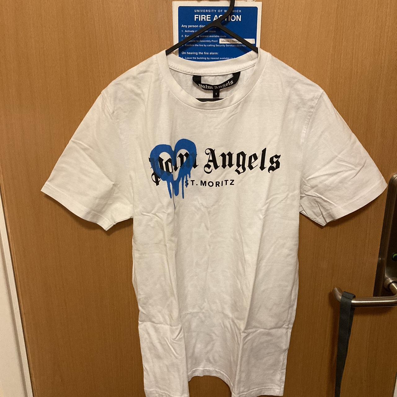 Palm Angels St Moritz t shirt Size S Very good - Depop