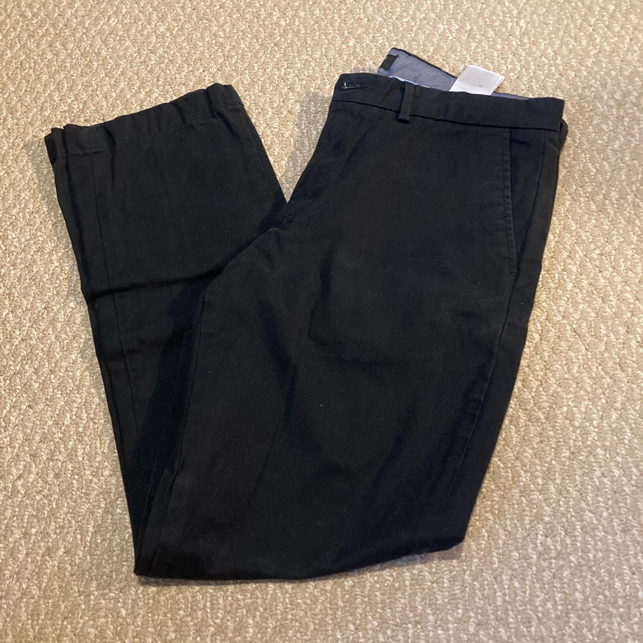 Banana Republic Men's Black Trousers | Depop