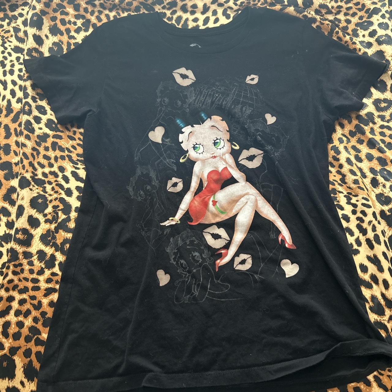 t shirt betty boop zara