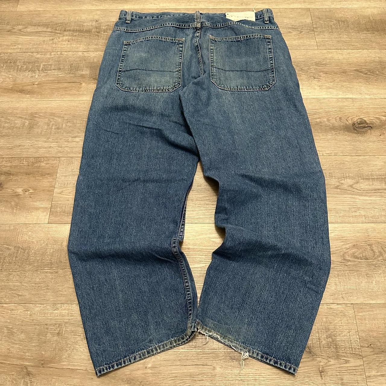 Y2K Baggy Wide Leg Nautica Skater Jeans ~Flaws Shown... - Depop