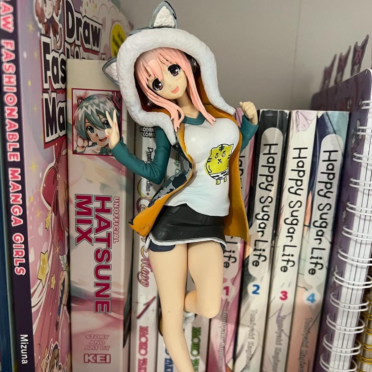Super sonico figure in good condition. has some... - Depop