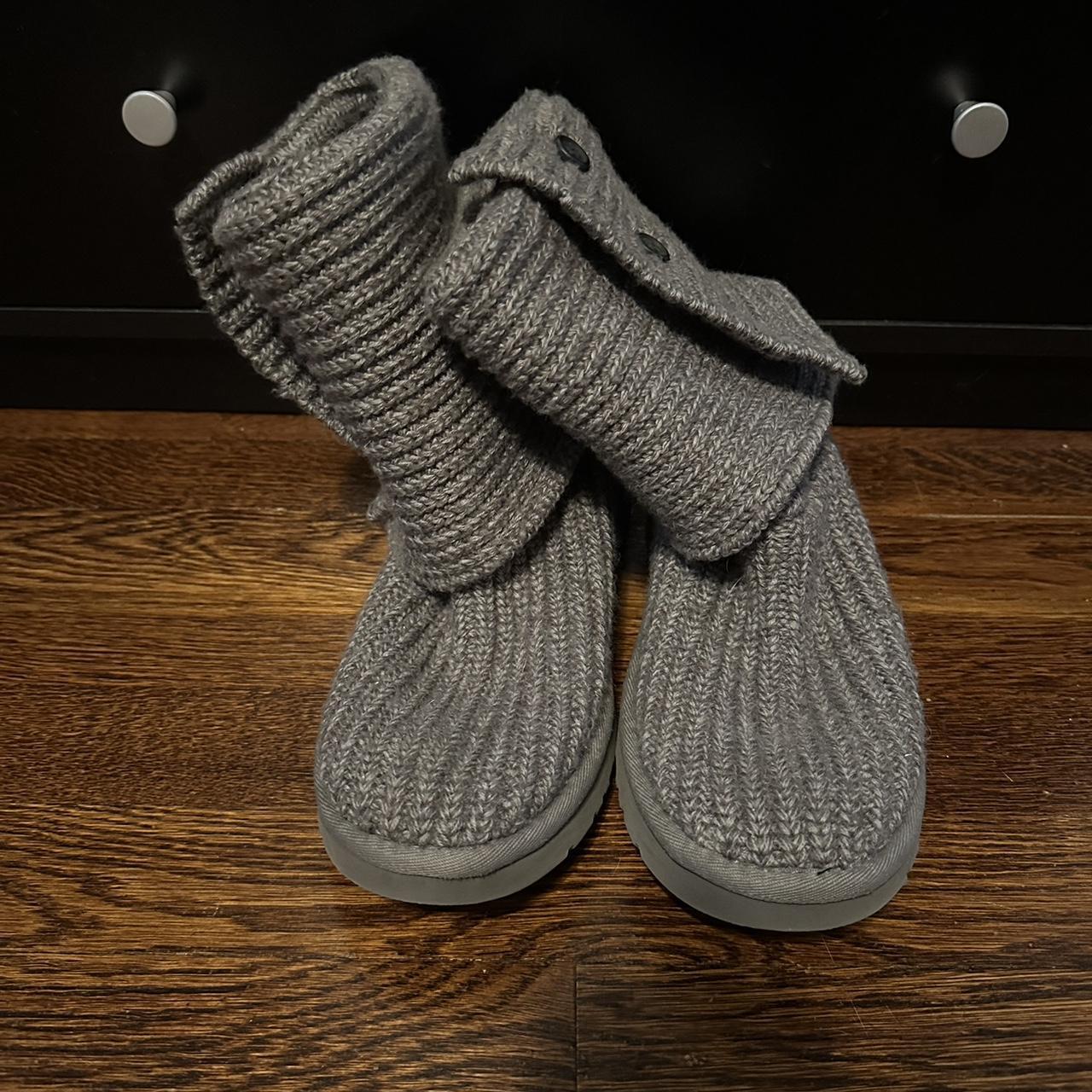 Ugg grey deals cardy boots