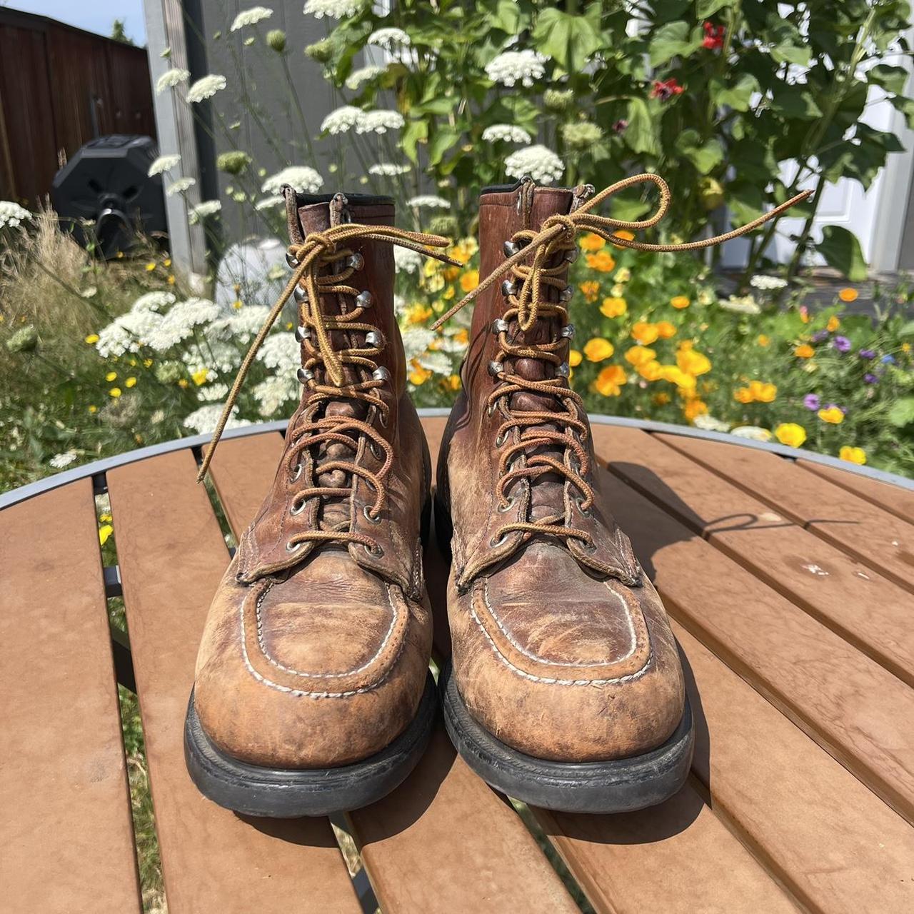 Burgundy 2024 work boots