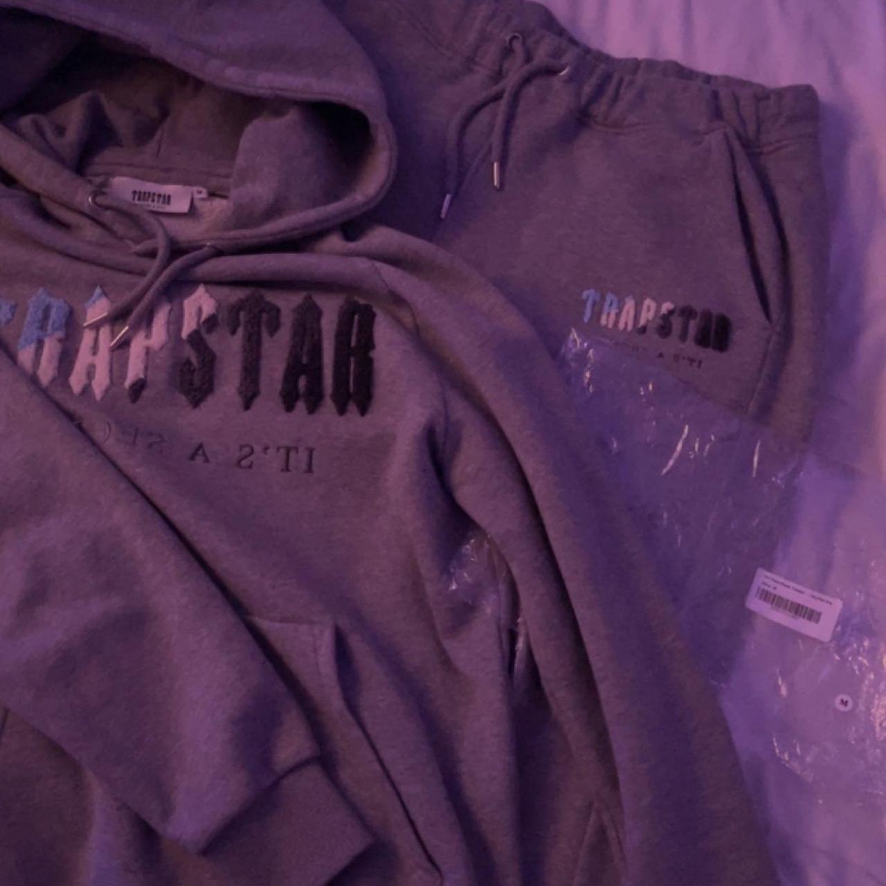 trapstar og ice flavour chenille decoded tracksuit... Depop