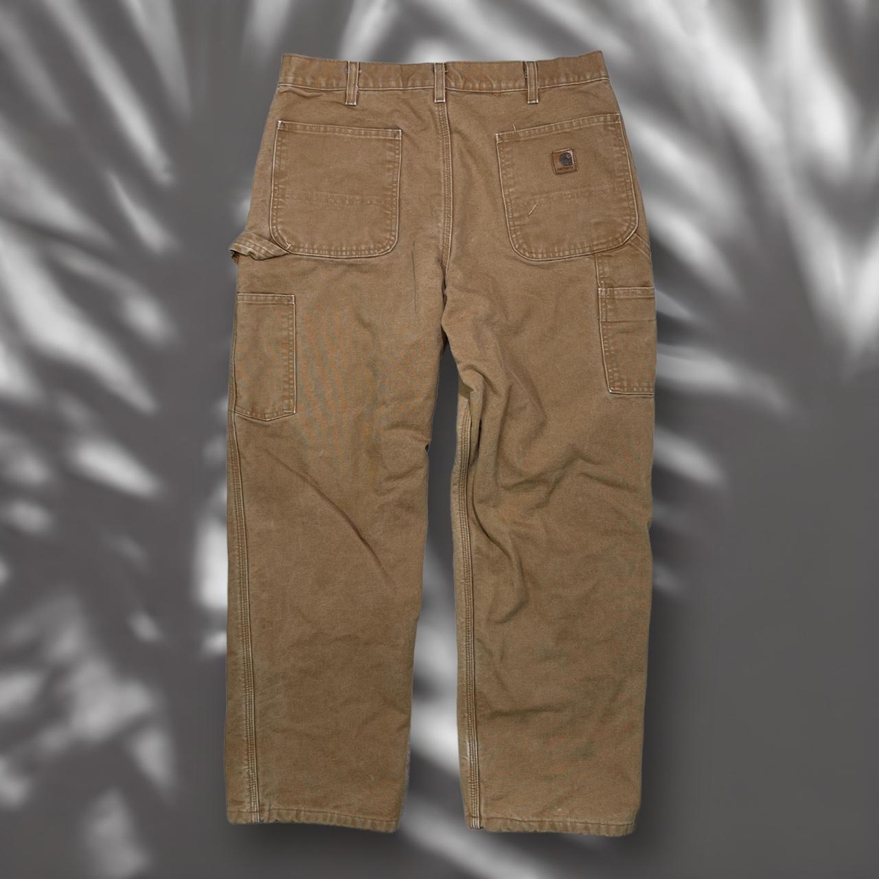 Carhartt Men's Tan Trousers | Depop