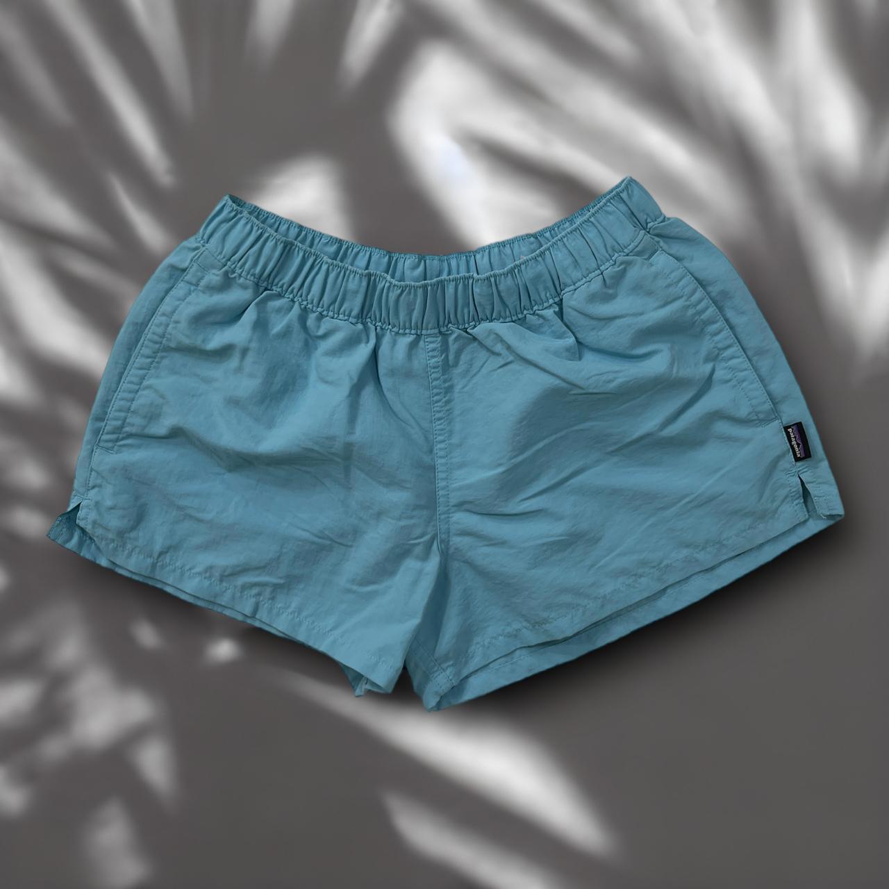 ladies' small Patagonia baggie shorts. preloved, no... Depop