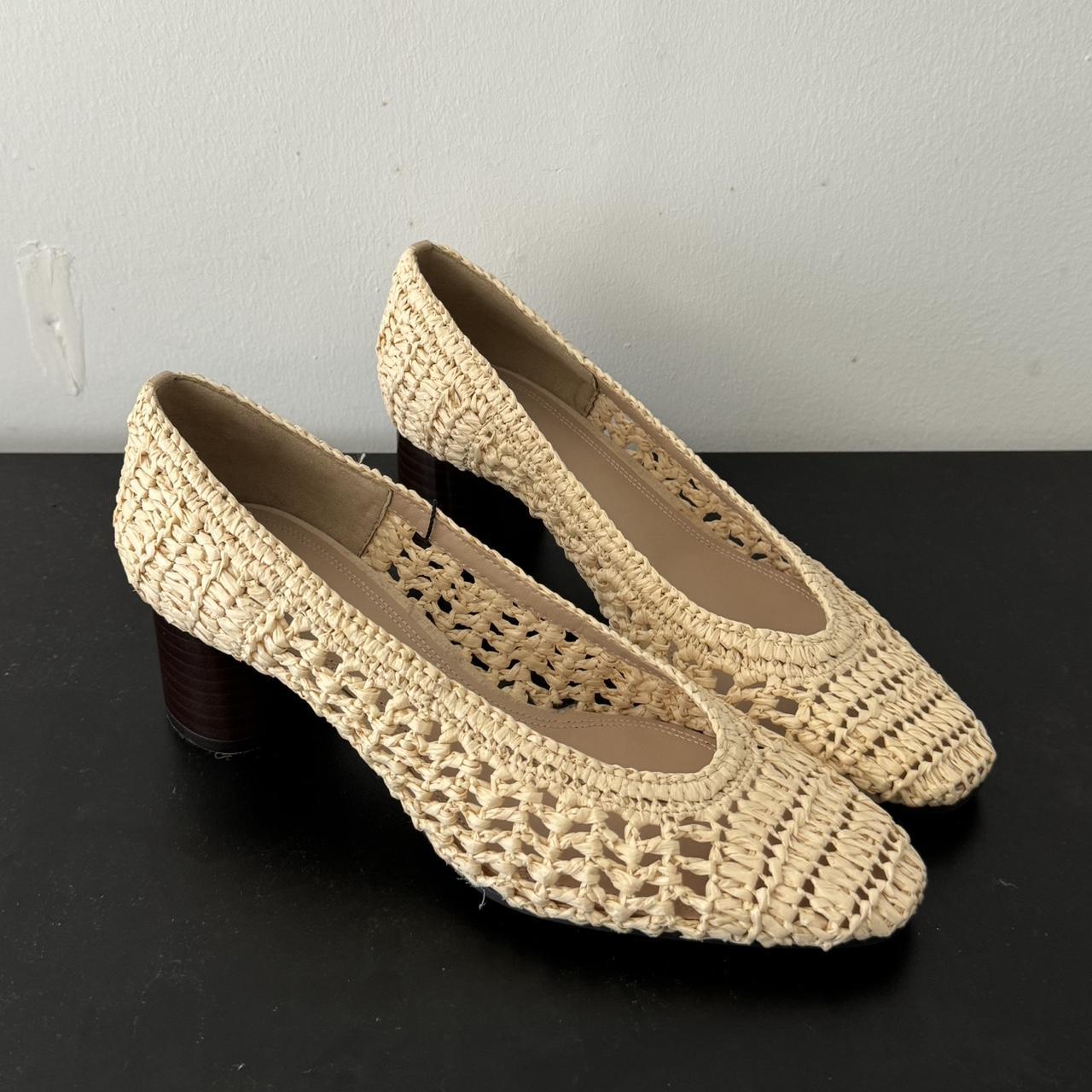Handmade Massimo Dutti Woven Raffia Straw