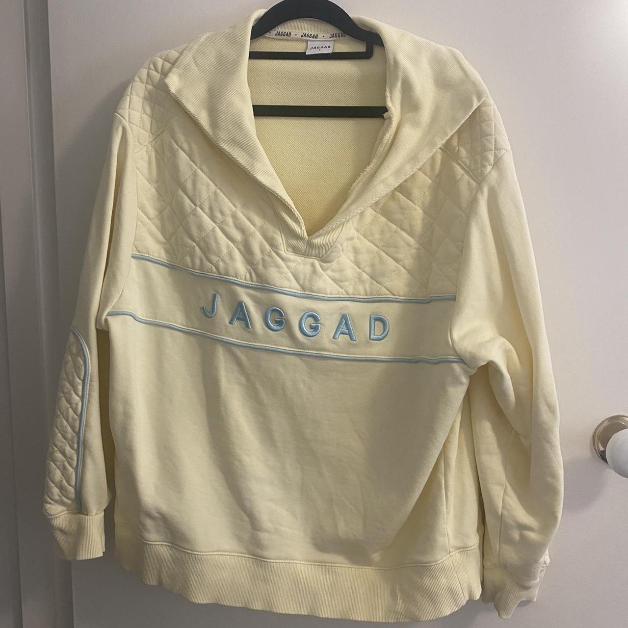 Yellow Jaggad Jumper Size L Im Usually A Medium But Depop