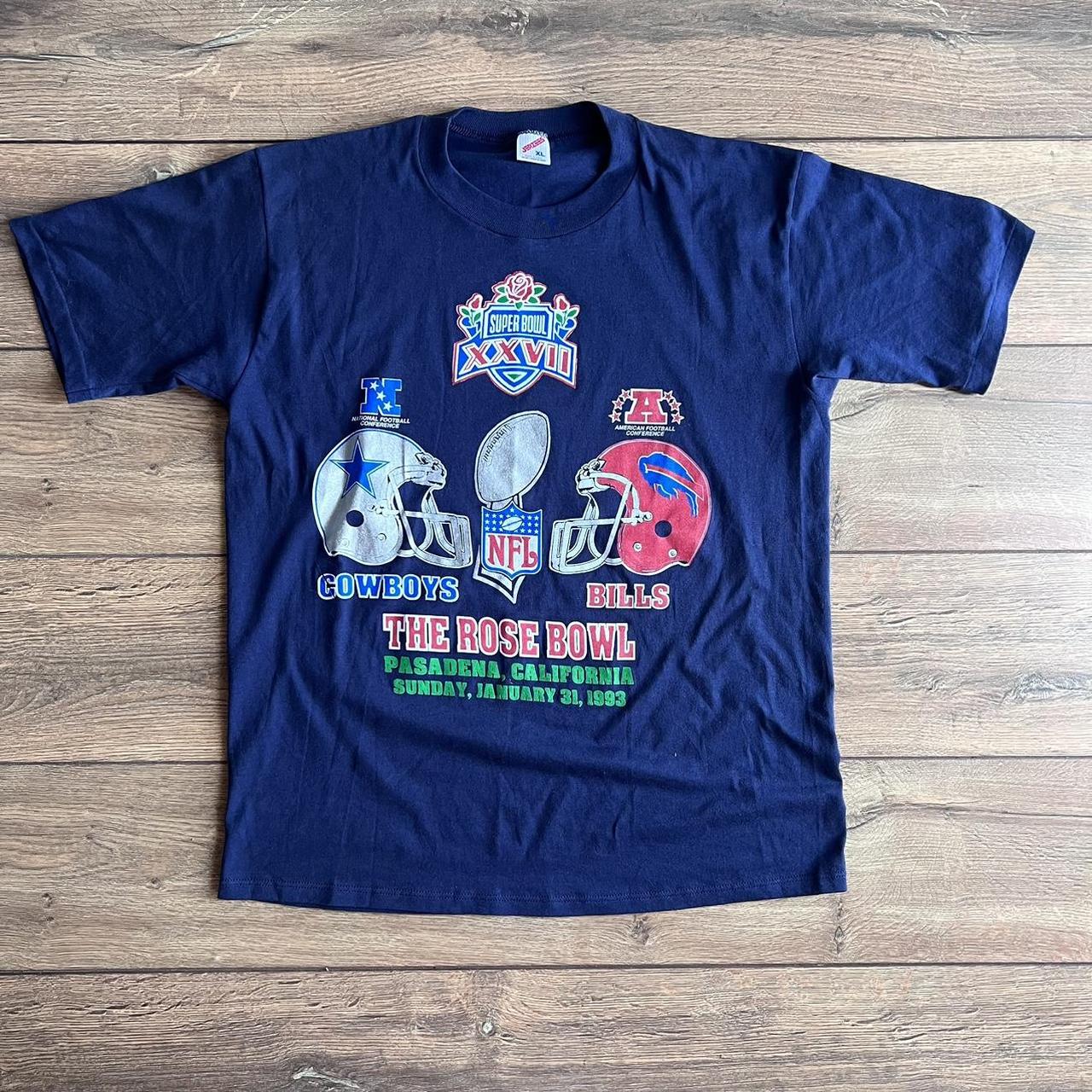 1993 Vintage Superbowl T Shirt XL