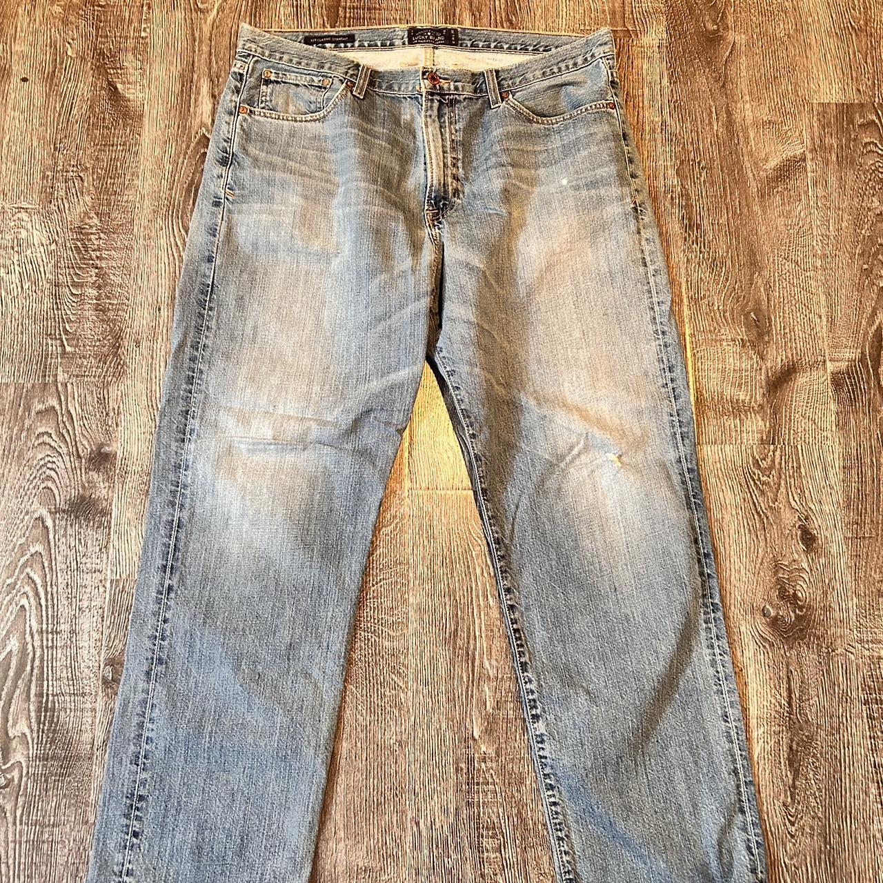 Vintage lucky brand jeans -36x30 -leg... - Depop