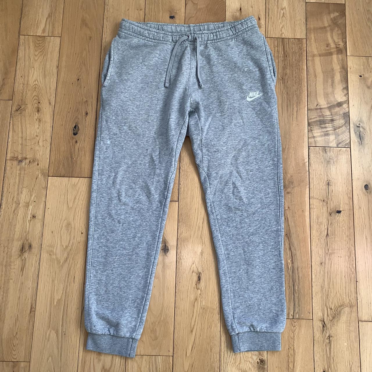 mens gray nike joggers