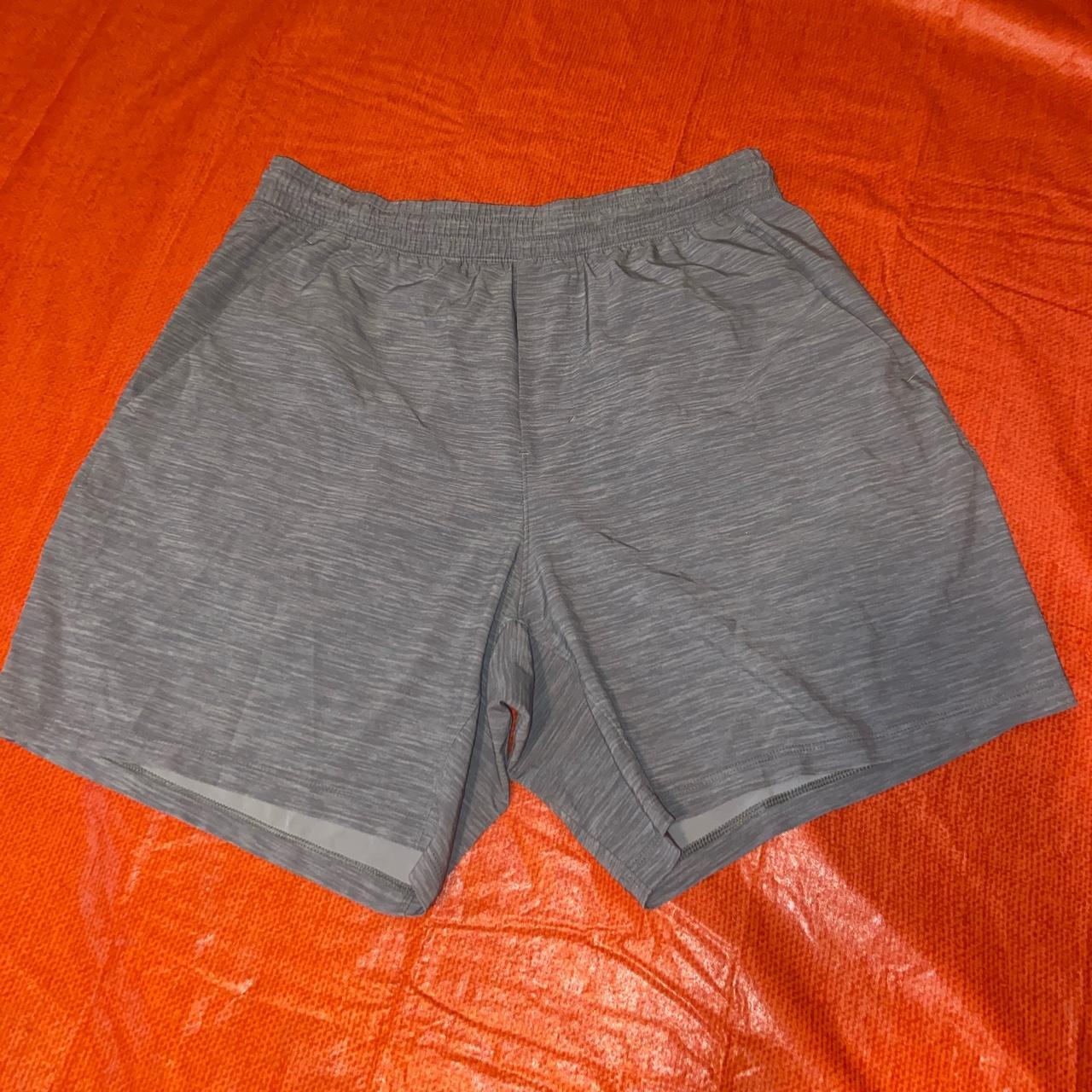 Lululemon Men's Grey Shorts Depop