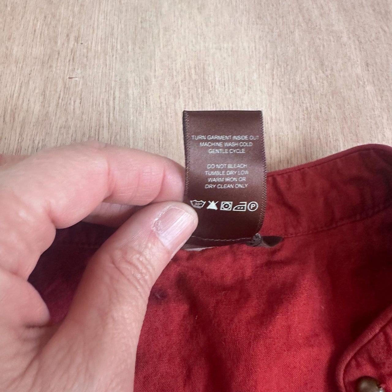 Multiples Men's Lightweight Jacket Jacket - Red -… - image 5