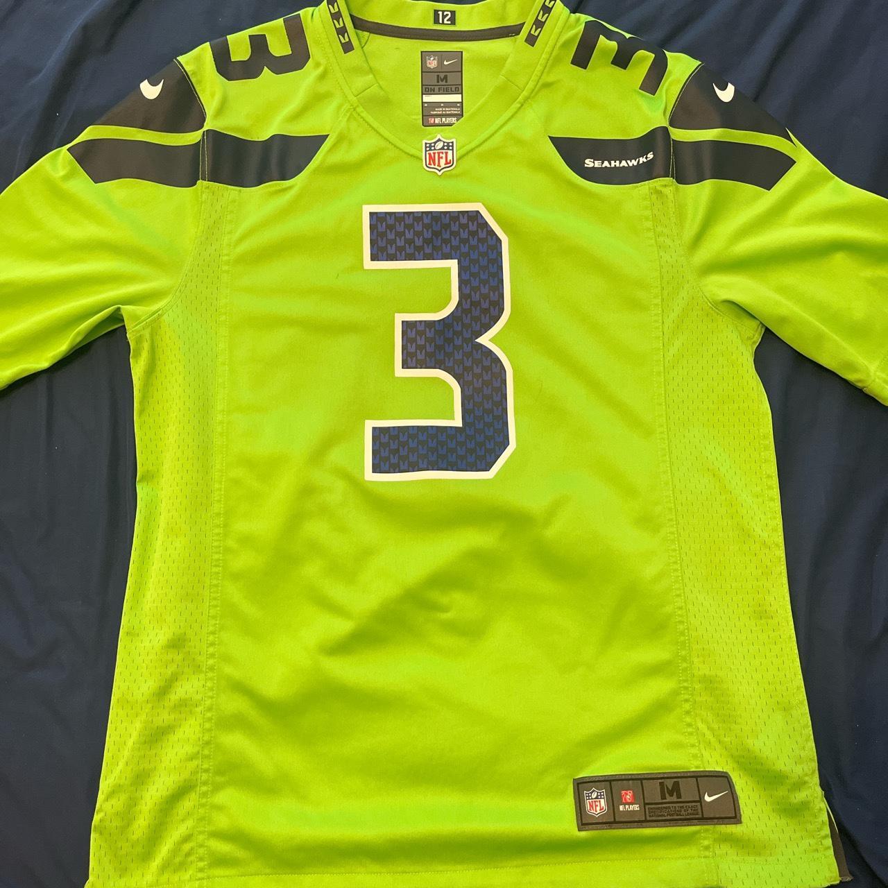 Russell wilson jersey color rush sale