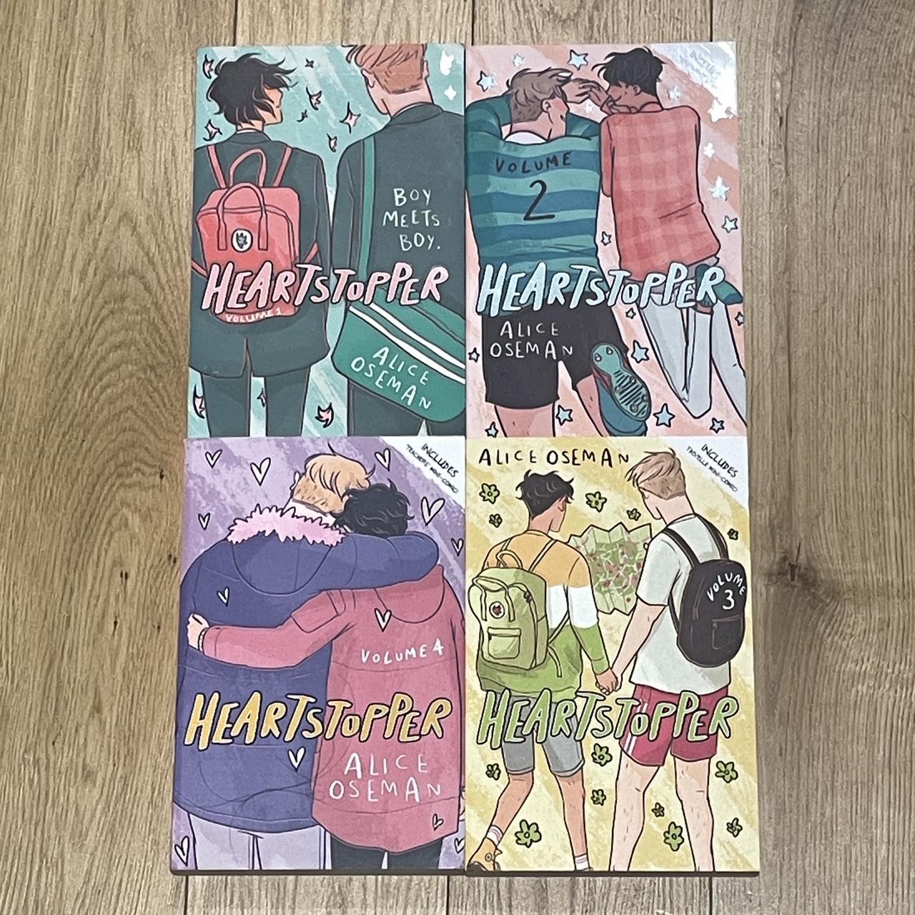 Heartstopper book series by Alice Oseman 1 book for... - Depop