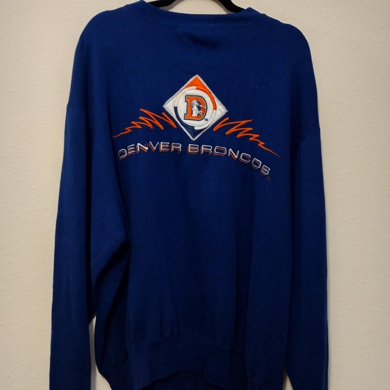 denver broncos old logo sweatshirt