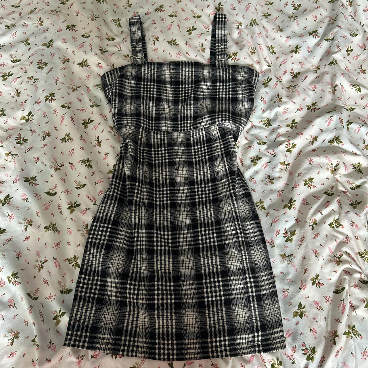 Forever 21 checkered dress best sale