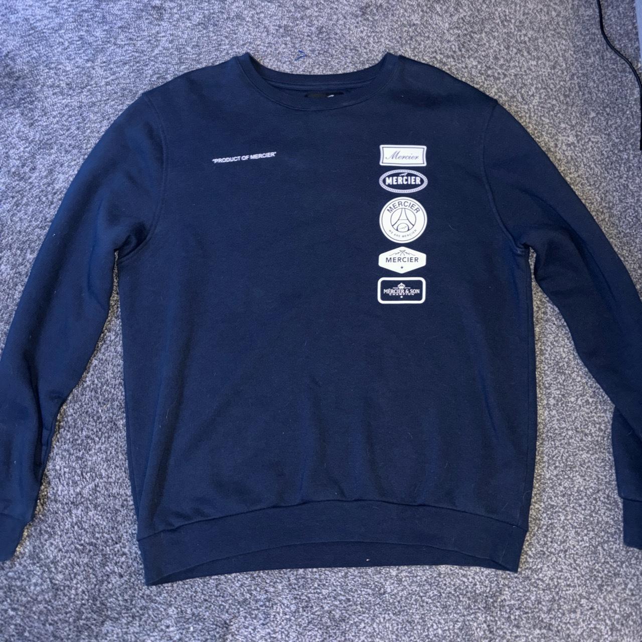 mercier navy blue been worn very Depop