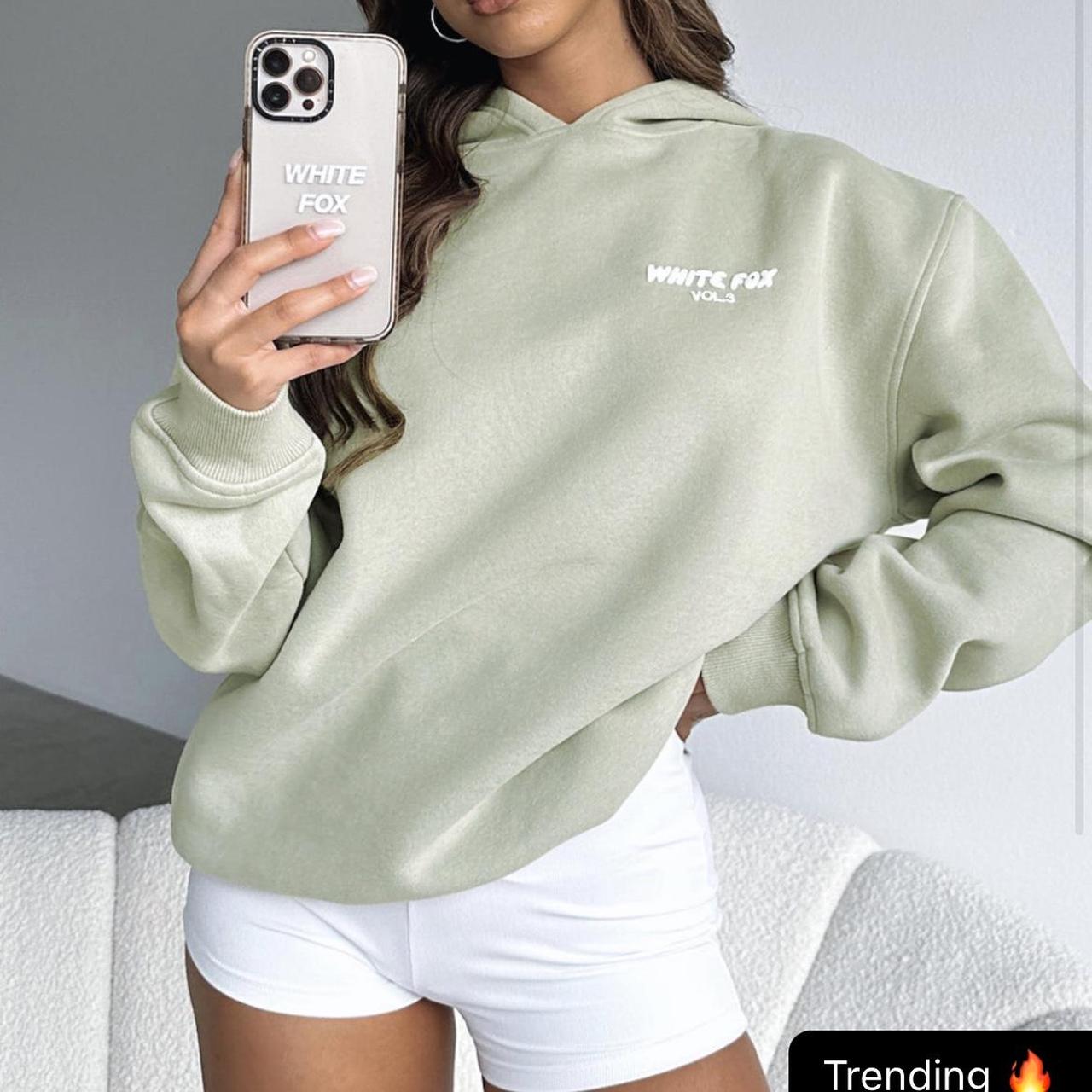 White fox hoodie Xs/s Brand new just took the tag... Depop