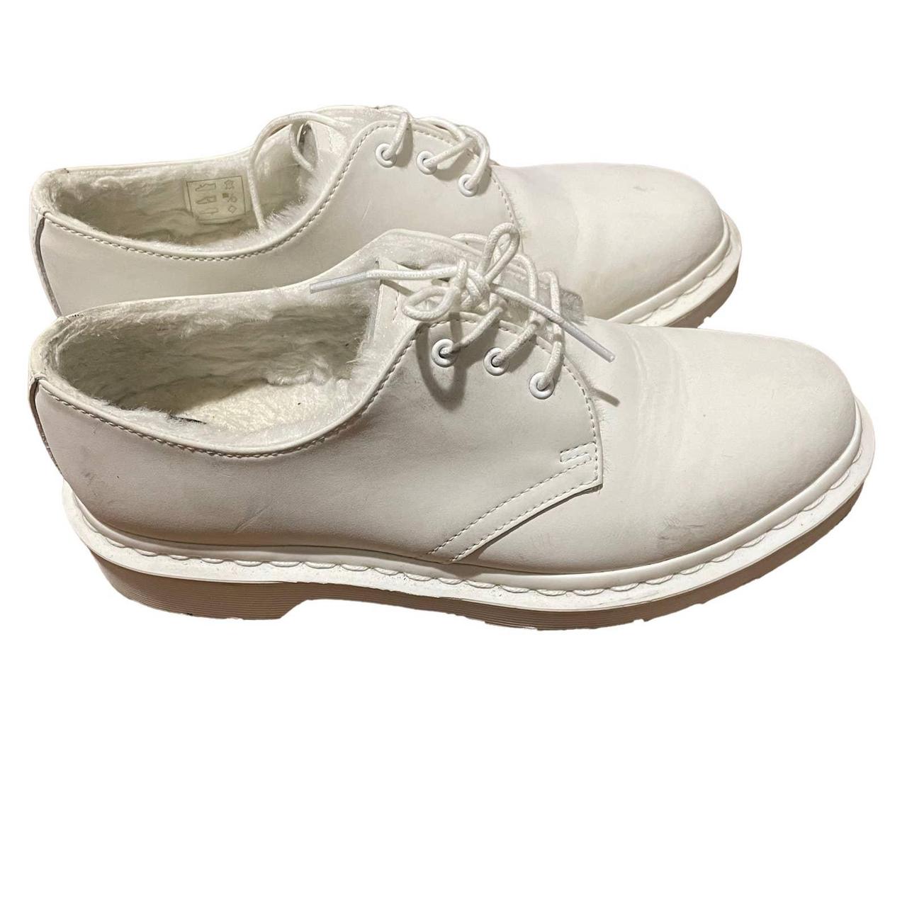 Dr Martens White 1461 Low Top Leather Oxford Depop