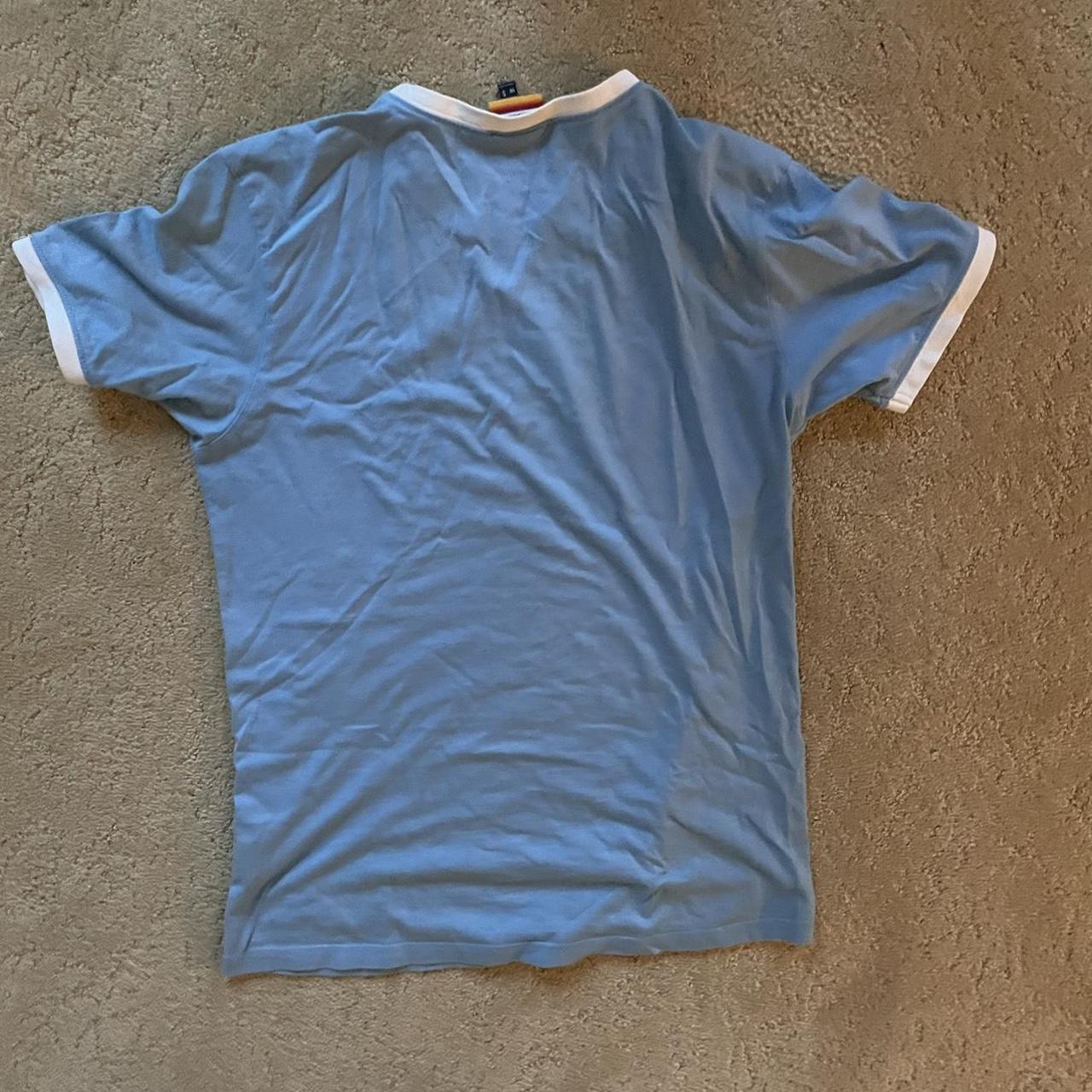 Ellesse Men's Blue and White T-shirt (2)