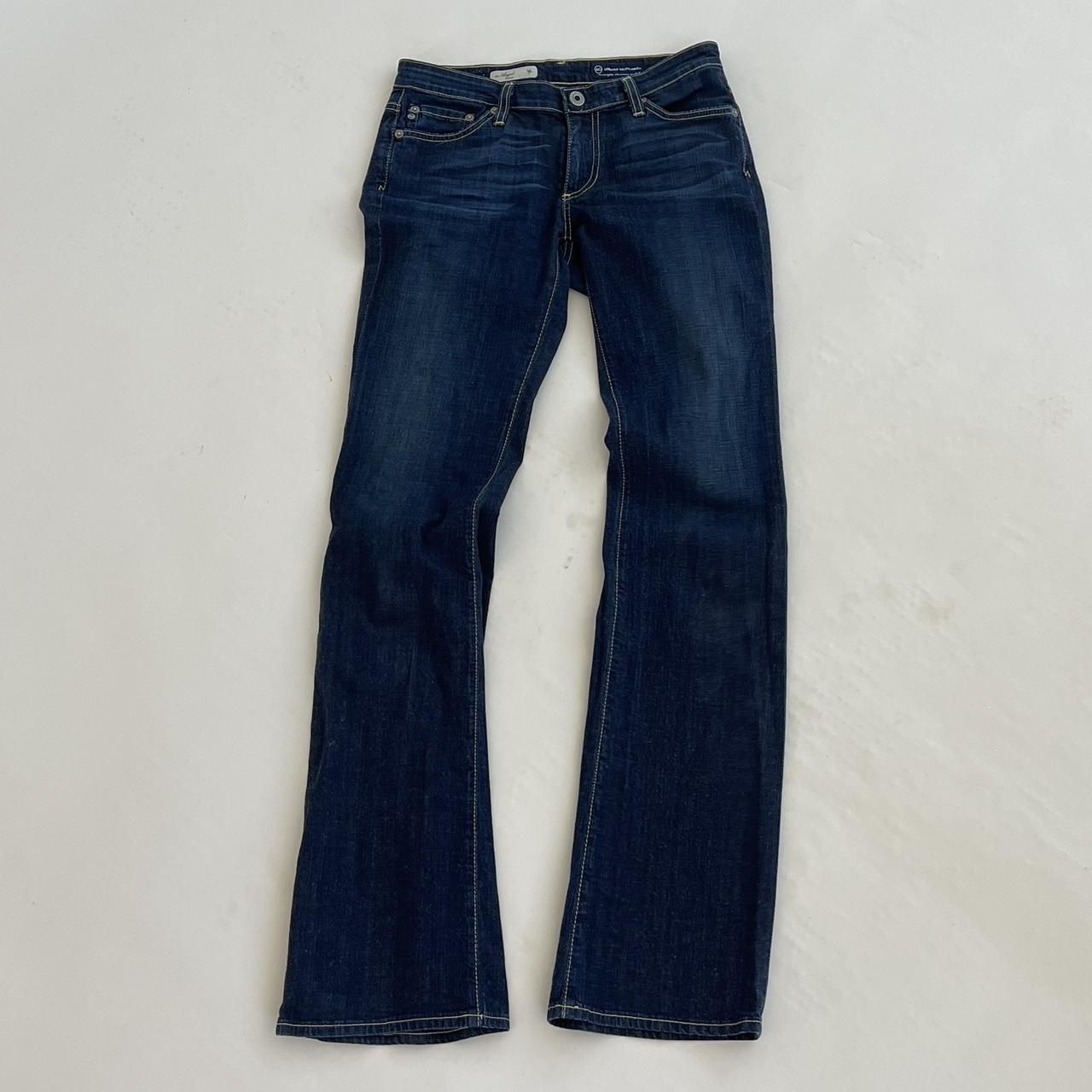 The perfect low rise boot cut jeans By AG Size... Depop