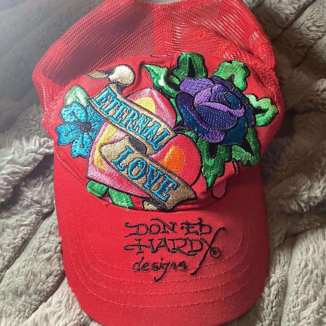 ed hardy hat authentic | Depop
