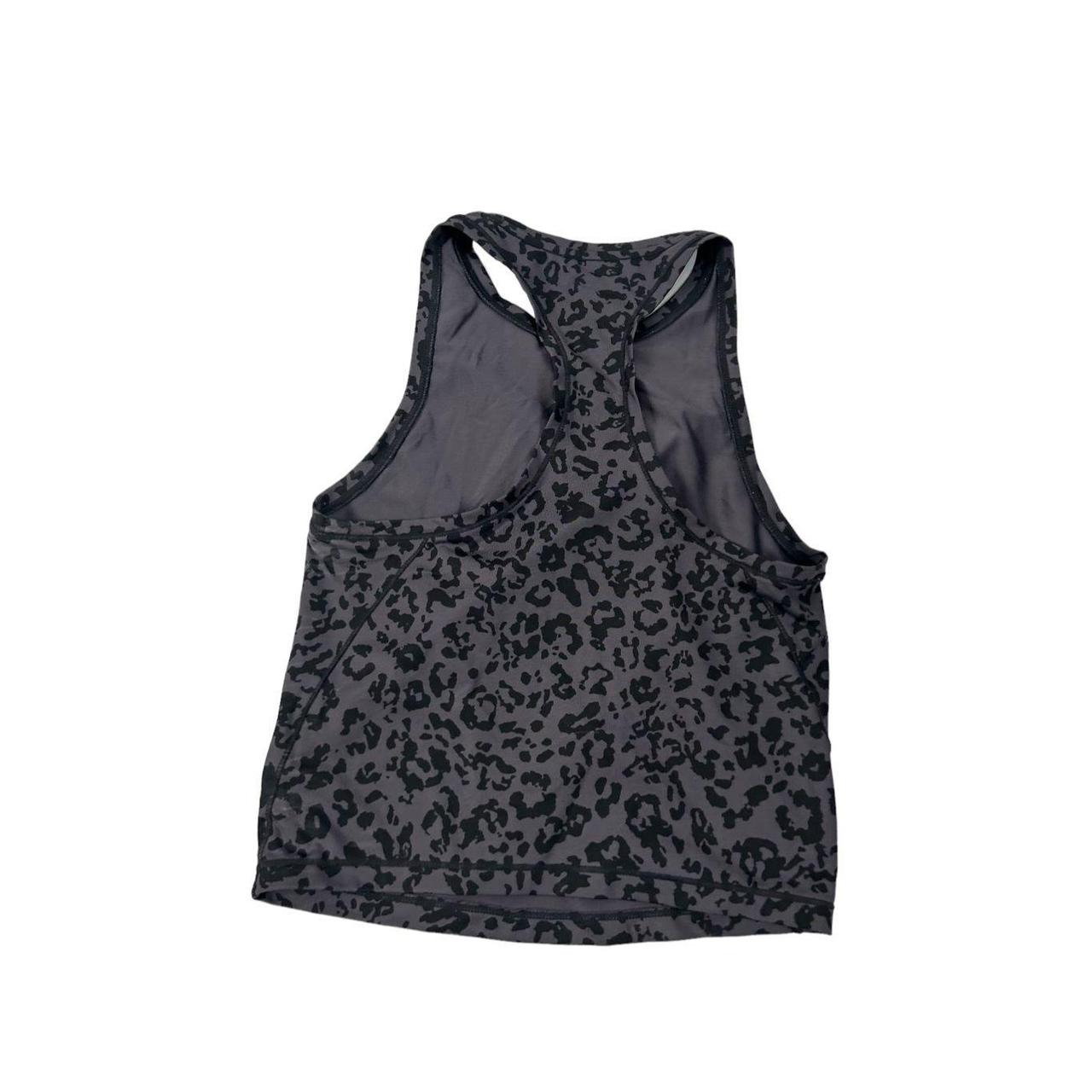 Athleta Women's Black and Grey Vest Depop