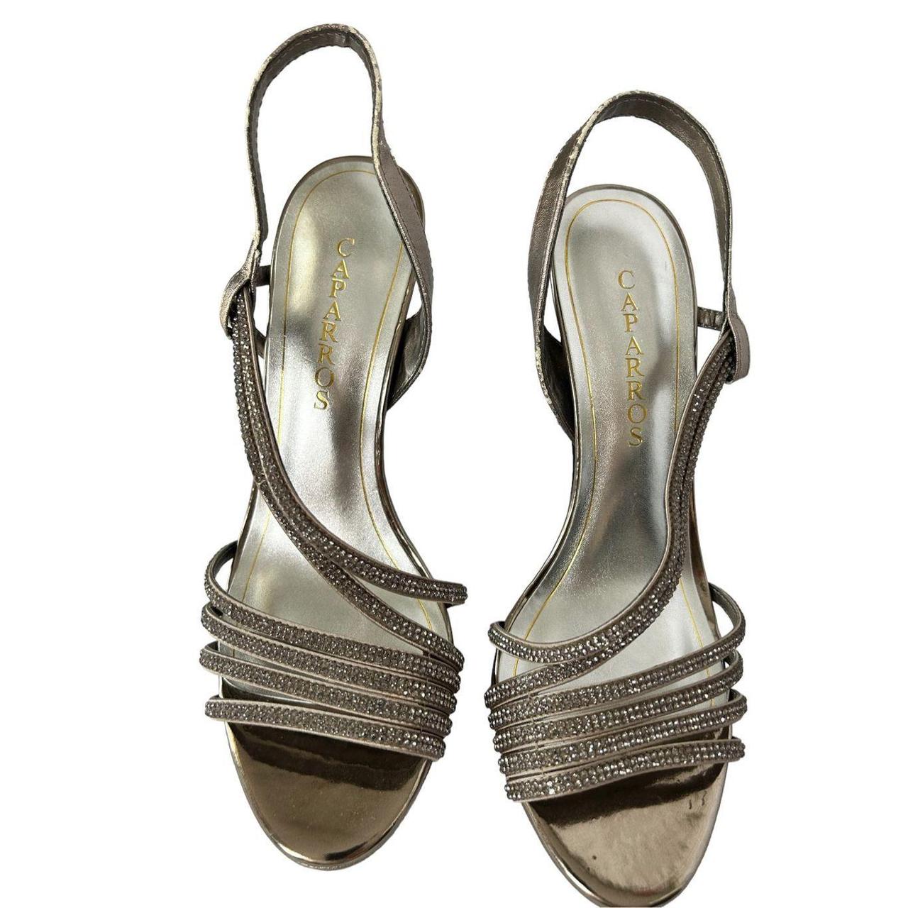 Silver heels clearance size 9