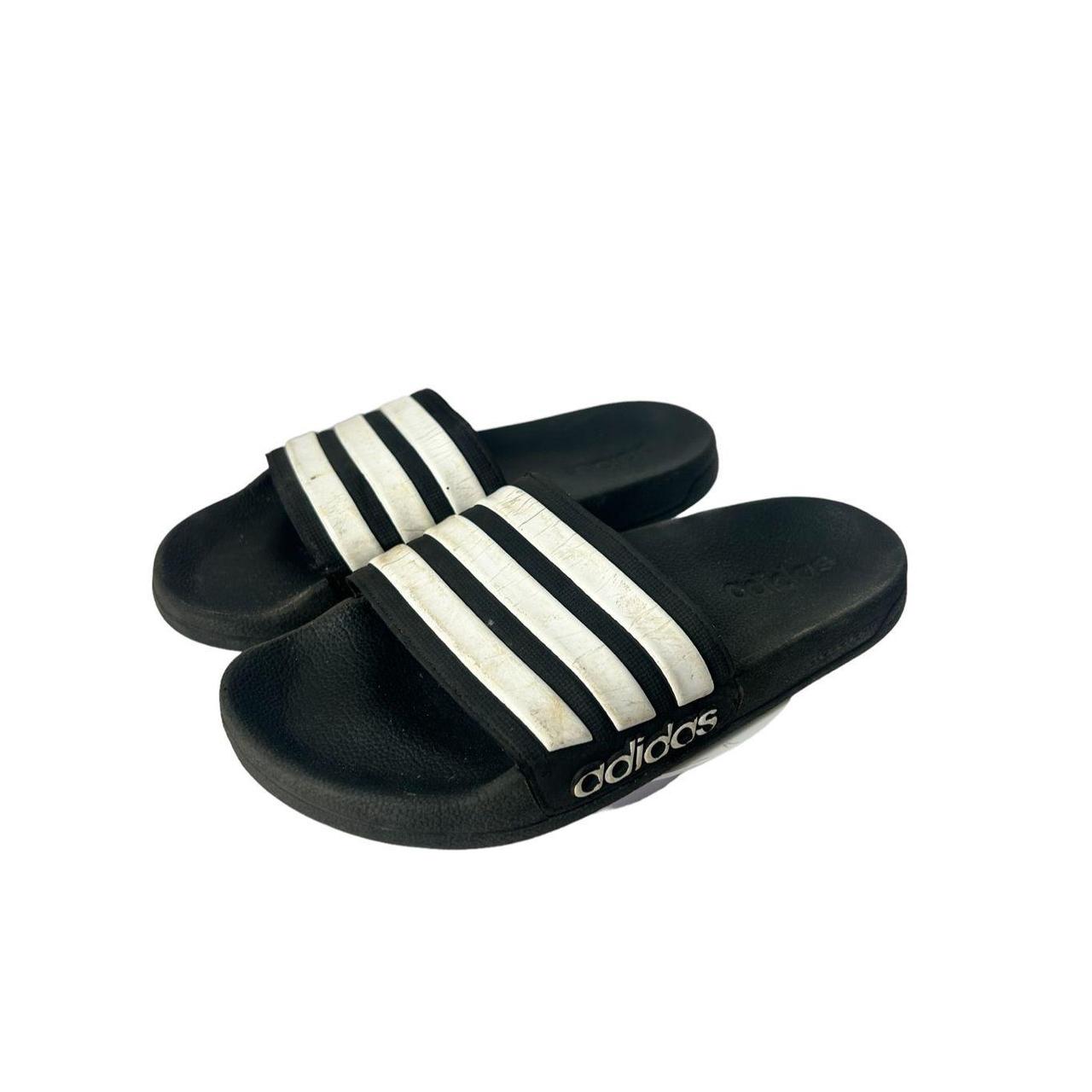 Adidas cloudfoam clearance slides sizing